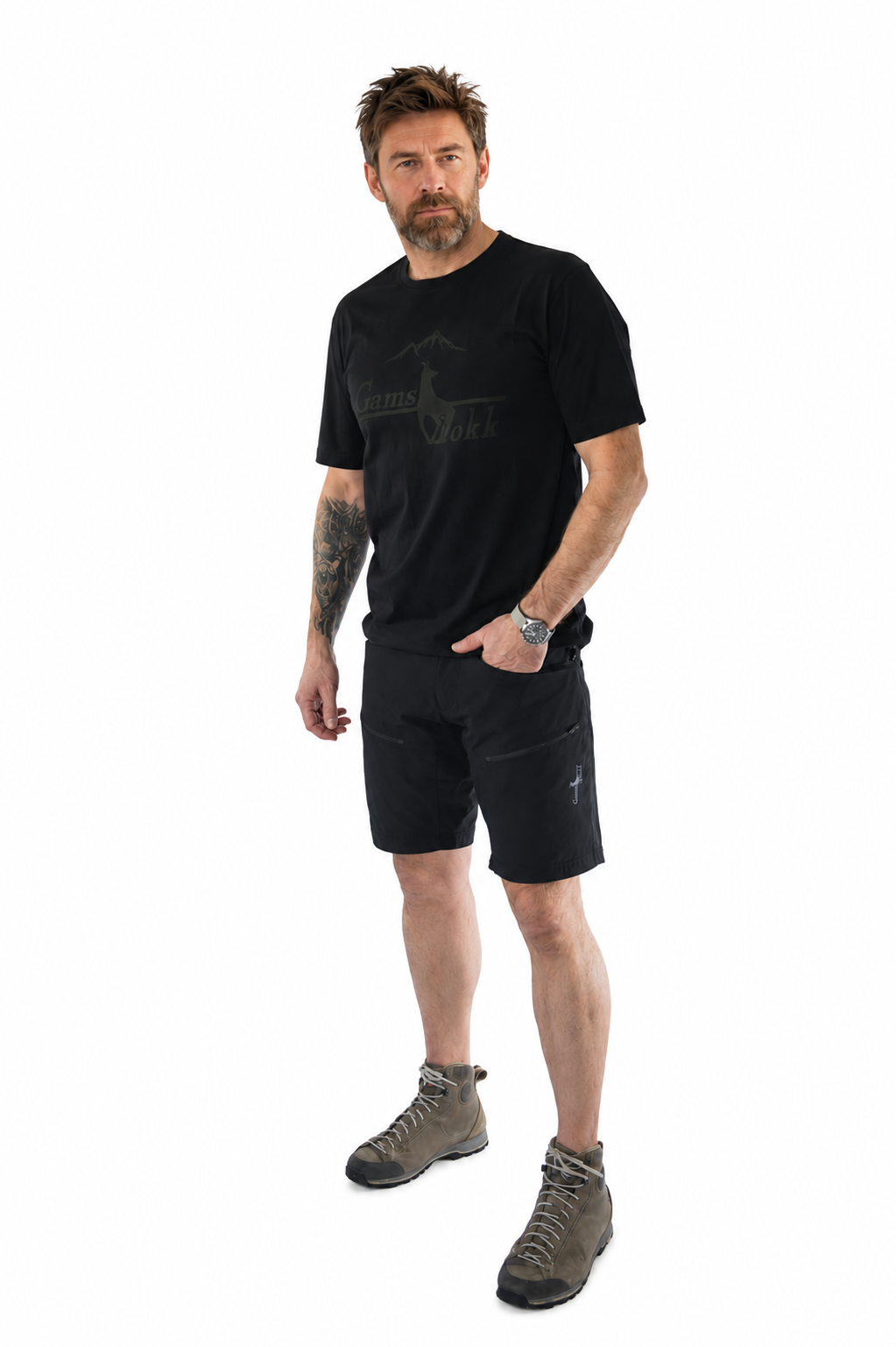 Trekkinghose ALPHA XTRM Zipp-Off Trekkinghose Herren robust – Outdoor & Bushcraft Alpha XTRM Zipp-Off| Gamsbokk
