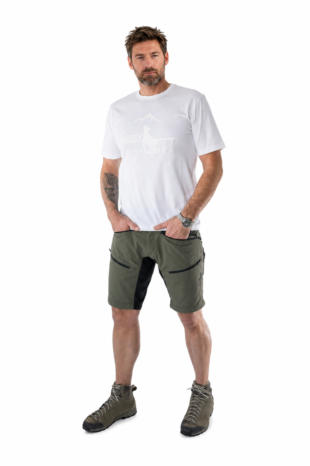 Trekkinghose ALPHA XTRM Zipp-Off Trekkinghose Herren robust – Outdoor & Bushcraft Alpha XTRM Zipp-Off| Gamsbokk
